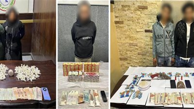 بـ هروين وأستروكس وترامادول.. سقوط أخطر تجار المخدرات بالقاهرة | صور
