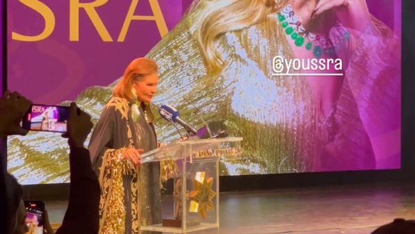 يسرا من تكريمها في