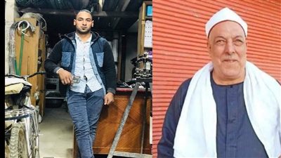 تشييع جثماني شاب وعمه لقيا مصرعهما في حادث سير ببني سويف 