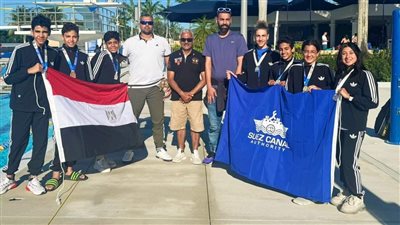 لاعبو نادي بورفؤاد للسباحة يحصدون 6 ميداليات في بطولة كأس العالم للأندية