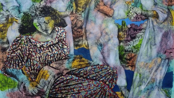 إحدى لوحات المعرض