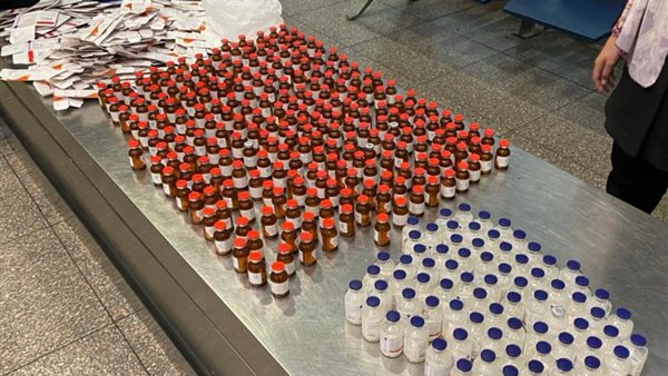 مضبوطات جمارك مطار