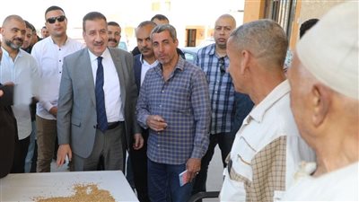 تموين المنوفية: توريد 880 طن قمح للصوامع وسط إقبال كبير من المزارعين
