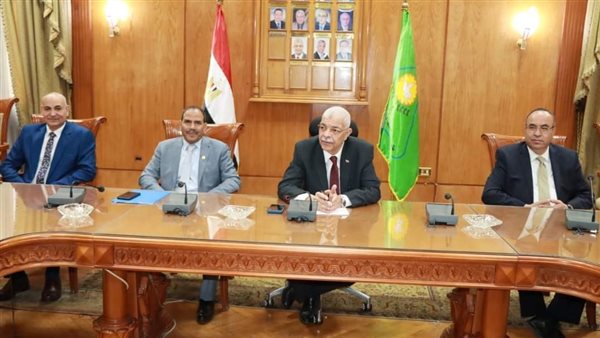 قيادات جامعة المنوفية