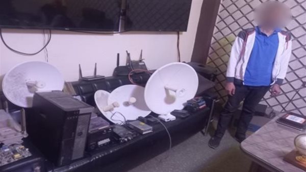 المتهم والمضبوطات 