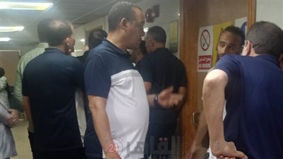 مشاورات مع إدارة مستشفى المحلة لنقل لاعب المقاولون إلى القاهرة لتلقي العلاج 