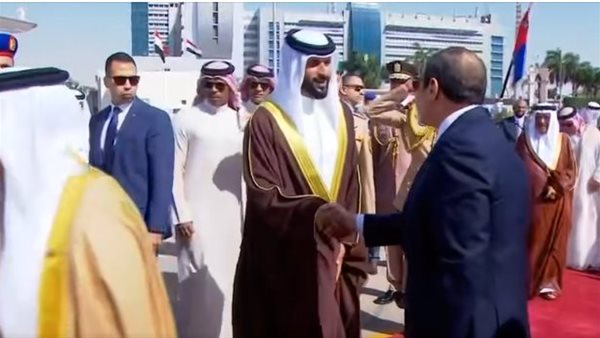 السيسي وعاهل البحرين 