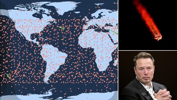 خطورة أقمار ستارلينك