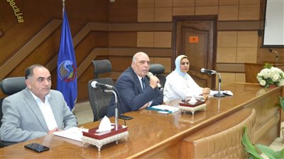 البحيرة تناقش آليات تفعيل قانون التصالح فى بعض مخالفات البناء وتقنين أوضاعها