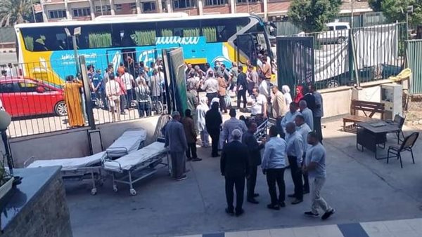 استقبال مصابي أهل