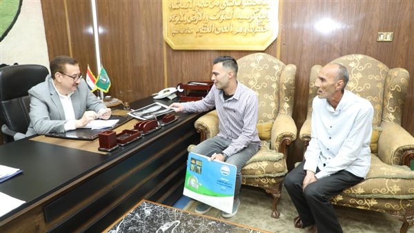 لقاء محافظ المنوفية