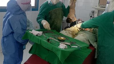 نجاح ولادة قيصرية لمريضة كورونا بمستشفى ميت غمر المركزي