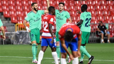 شاهد.. ملخص وأهداف مباراة غرناطة ضد الريال في الدوري الإسباني