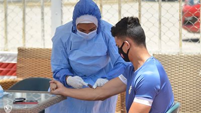 الزمالك يخضع لمسحة ثالثة من فيروس كورونا