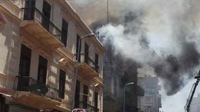 لجنة لفحص أسباب وخسائر حريق التوفيقية