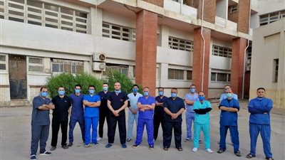 مغادرة 143 حالة مستشفيات العزل بالبحيرة بعد تعافيهم من فيروس كورونا