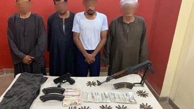 إحالة تشكيل عصابي اقتحم منزل موظف بزي شرطة في قنا للجنايات