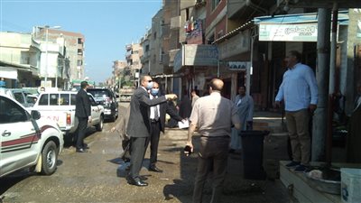 محافظ كفر الشيخ يصادر لحوماً مذبوحة خارج المجازر لصالح المستشفى العام (صور)