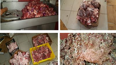 الأمن يضبط كميات كبيرة من اللحوم الفاسدة في الدقهلية 