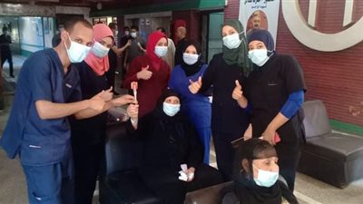 خروج 14 حالة كورونا من مستشفى قنا العام