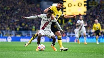 بوروسيا دورتموند يتعادل مع باير ليفركوزن في الدوري الألماني