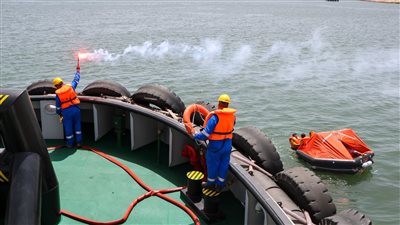 ميناء دمياط يستقبل أعضاء لجنة التفتيش ومراجعة إجراءات الموانئ المصرية