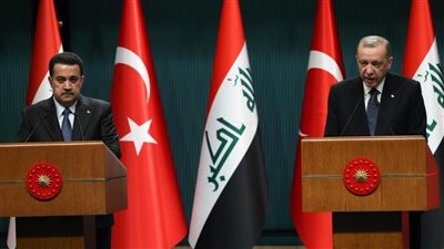 العراق وتركيا يوقعان 26 اتفاقية خلال زيارة أردوغان لبغداد