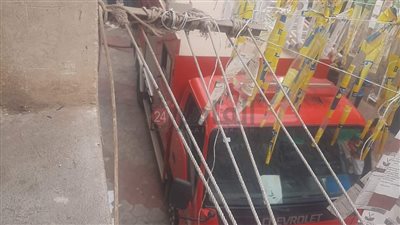 الحماية المدنية تسيطر على حريق نشب في منزل مهجور بالفيوم