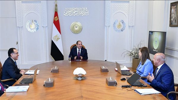 الرئيس السيسي خلال