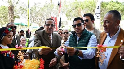 وزير الشباب والرياضة ومحافظ شمال سيناء يفتتحان المرحلة الأولى لتطوير استاد العريش