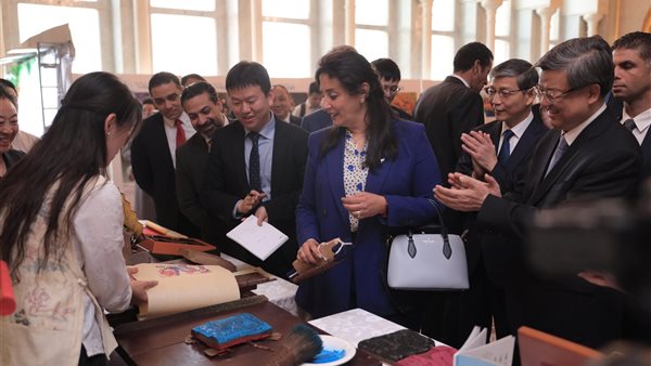 جانب من زيارة الوفد