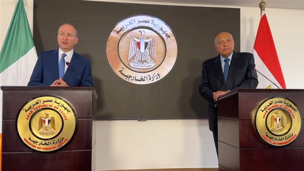 شكري ونظيره الأيرلندي