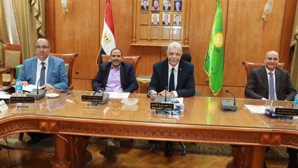 قيادات جامعة المنوفية