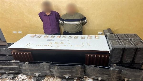 المتهمين والمضبوطات