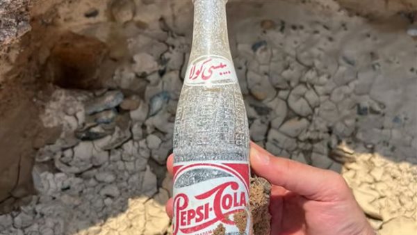 زجاجة المشروب الغازي