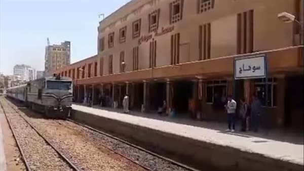 محطة سوهاج - أرشيفية