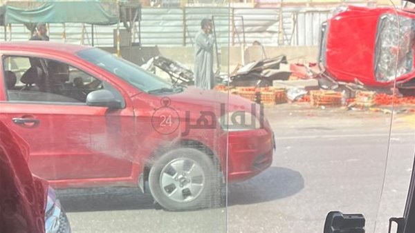 جانب من الحادث 