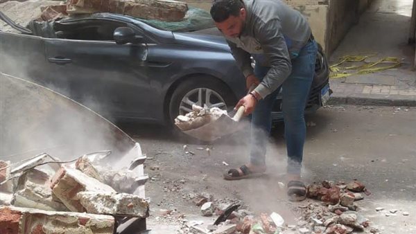 انهيار جزئي في عقار