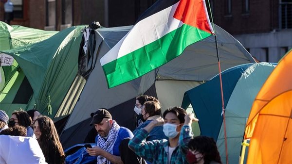 مظاهرات داعمة لفلسطين