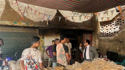 لمخالفات متنوعة.. تحرير 16 محضرا لعدد من أصحاب المخابز في العبور