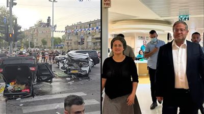 بن غفير يغادر المستشفى مصابا بكسور في الضلوع بعد تعرضه لحادث سيارة