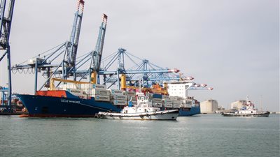 ميناء دمياط يستقبل أطنانا من القمح والذرة وفول الصويا