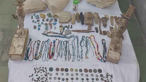 الاثار المضبوطة