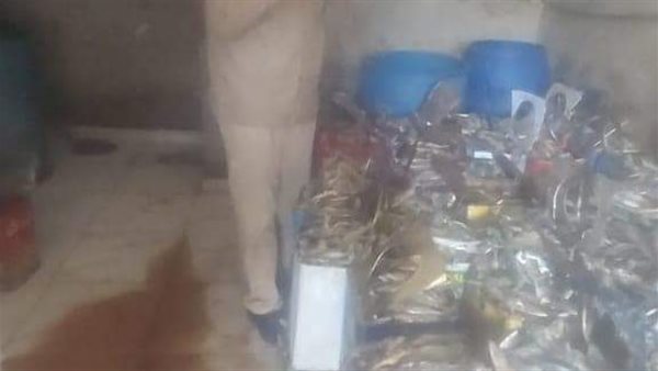 جانب من المضبوطات