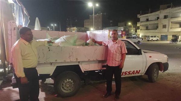 كميات من الدقيق المدعم