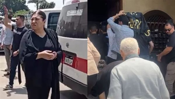 جنازة والدة الفنانة