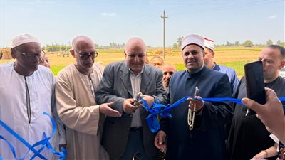 افتتاح مسجد النور في قرية كنيسة أورين بالبحيرة