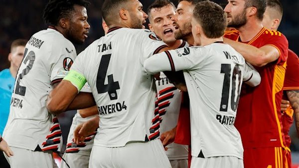 مباراة روما وباير