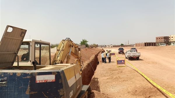 أعمال الطريق بمدينة