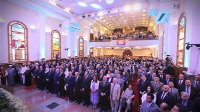 وزارة الهجرة تشارك في احتفال الطائفة الإنجيلية في مصر بعيد القيامة المجيد